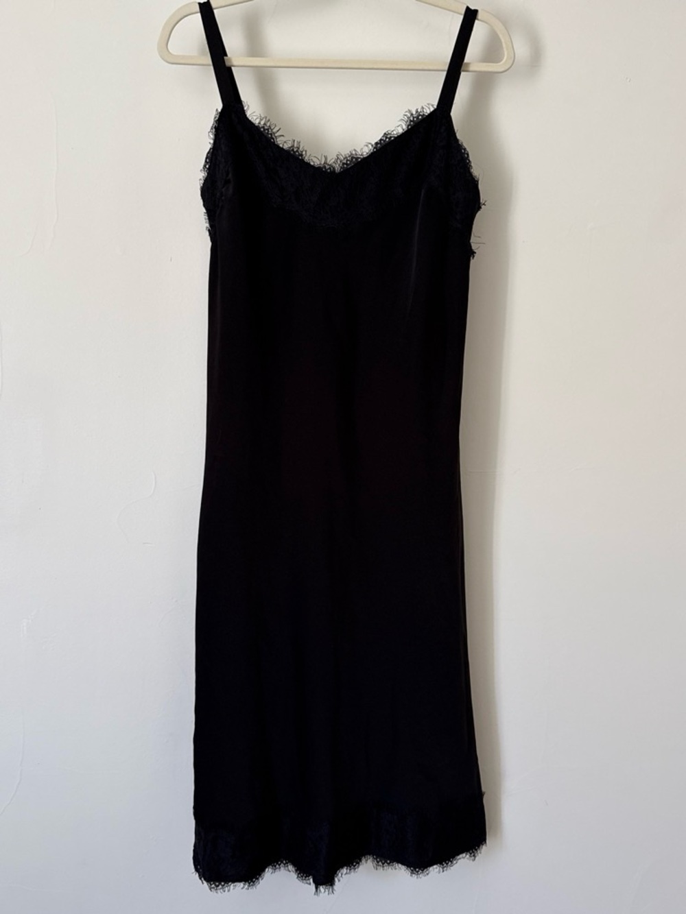 Rebecca Minkoff Black Lace Trim Dress